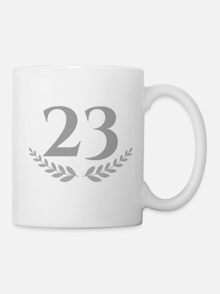 23 - Tasse - Weiß