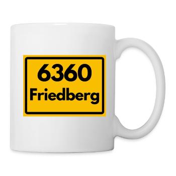 ANCIEN CODE POSTAL RÉTRO 6360 FRIEDBERG HEIMAT - Mug blanc - blanc - Droite
