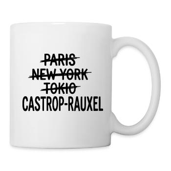 Castrop-Rauxel, Ruhrpott, Chemise de la Ville de la région de la Ruhr - Mug blanc - blanc - Droite