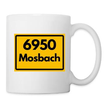 ANCIEN CODE POSTAL RETRO 6950 MOSBACH HEIMAT BW - Mug blanc - blanc - Droite