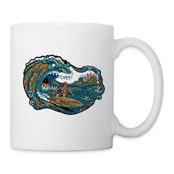 Wave Giant Surf Adventure - Mug - white - Right