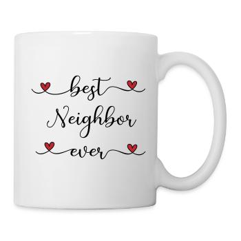 best neighbor - Mug - white - Right
