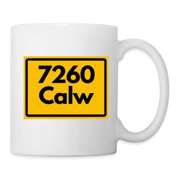 ANCIEN CODE POSTAL RETRO 7260 CALW HEIMATSTOLZ - Mug blanc - blanc - Droite