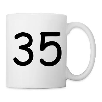 35 - Mug blanc - blanc - Droite