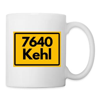 ANCIEN CODE POSTAL RETRO 7640 KEHL HEIMATSTOLZ - Mug blanc - blanc - Droite