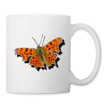 Orange Butterfly C-Butterfly - Mug - white - Right