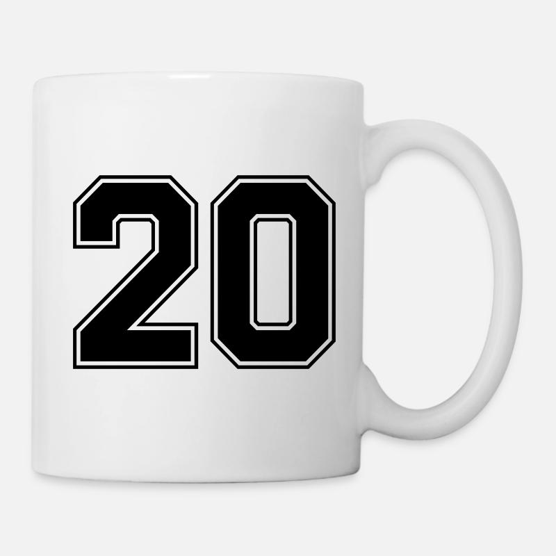 20 - Mug blanc - blanc