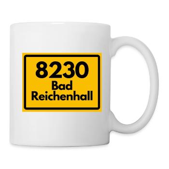 OLD POSTCODE RETRO 8230 BAD REICHENHALL HEIMA - Mug - white - Right