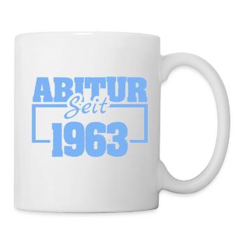 Abiturient 1963 - Tasse - Weiß - Rechts
