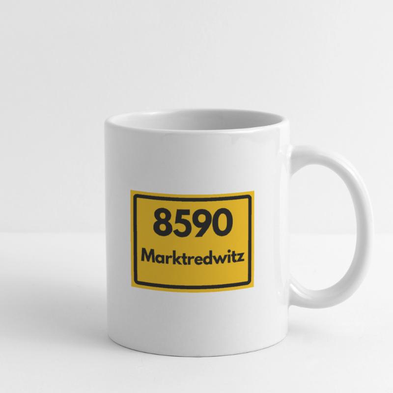 OLD POSTCODE ZIP CODE 8590 MARKTREDWITZ HEIMAT Mug