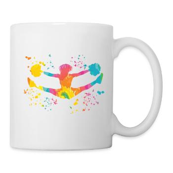 Cheerleader Cheer Mom Cheerleading - Tasse - Weiß - Rechts