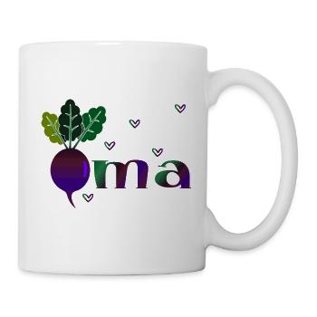 Grandma Gardener - Beetroot - Mug - white - Right