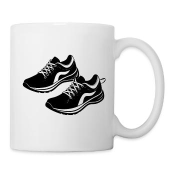 Laufschuhe - Tasse - Weiß - Rechts