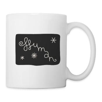 humain - Mug blanc - blanc - Droite