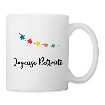 RETRAITE. RETRAITE. RETRAITEE. RETRAITE - Mug blanc - blanc - Droite