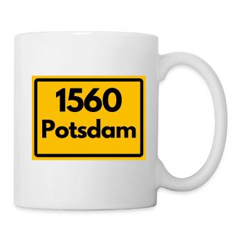 ANCIEN CODE POSTAL RÉTRO 1560 POTSDAM HEIMAT - Mug blanc - blanc - Droite