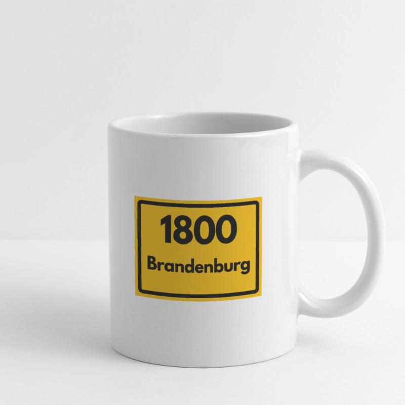 OLD POSTCODE POSTCODE 1800 BRANDENBURG AN D. HAVEL Mug