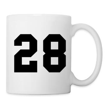 28 - Tasse - Weiß - Rechts