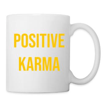 Positive Karma _ Gift for Optimists - Mug - white - Right