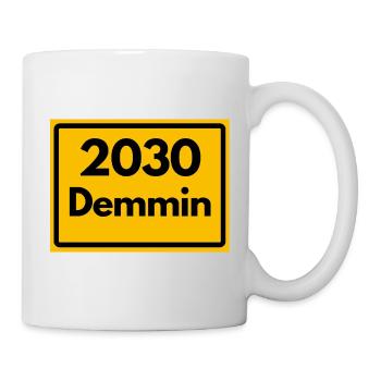 ANCIEN CODE POSTAL RÉTRO 2030 DEMMIN HEIMAT - Mug blanc - blanc - Droite