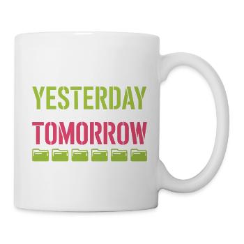 Preserving Yesterday for Tomorrow - Mug - white - Right