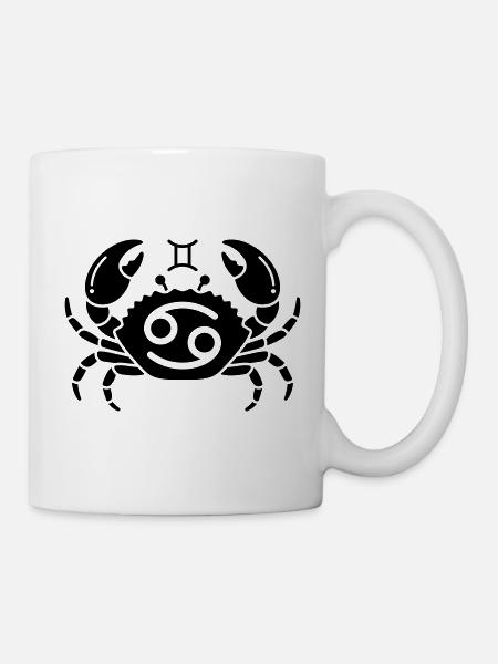 Sternbild Krabbe - Tasse - Weiß