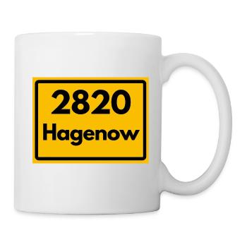ANCIEN CODE POSTAL RÉTRO 2820 HAGENOW HEIMAT - Mug blanc - blanc - Droite