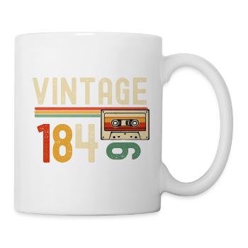 Vintage 80s Retro Cassette - Mug - white - Right