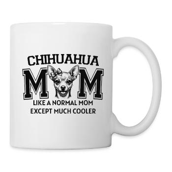 Chihuahua Mom Dog Lover Cute Puppy Art - Mug - white - Right
