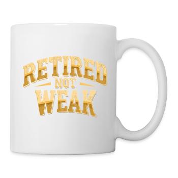 Bodybuilding Retirement for Gym Men Fitness - Mug - white - Right