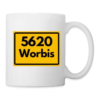 ANCIEN CODE POSTAL 5620 WORBIS HEIMATSTOLZ ORIGINAL - Mug blanc - blanc - Droite