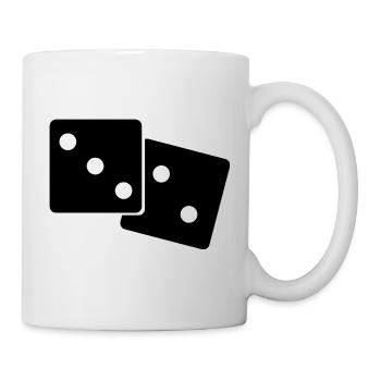 Dit - Mug blanc - blanc - Droite