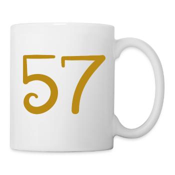 57 - Tasse - Weiß - Rechts