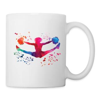 Cheerleader Cheer Mom Cheerleading - Mug - white - Right