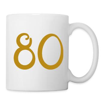 80 - Mug blanc - blanc - Droite