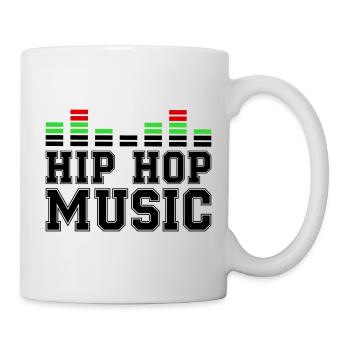 Hip Hop Music - Tasse - Weiß - Rechts
