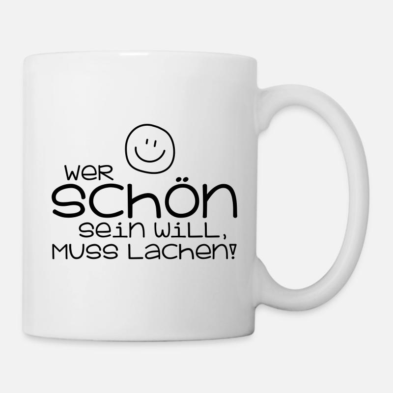 Schön - Tasse - Weiß