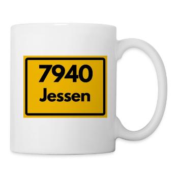 ALTE POSTLEITZAHL PLZ, SACHSEN-ANHALT 7940 JESSEN - Tasse - Weiß - Rechts