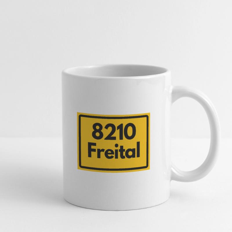 OLD POSTCODE POSTCODE 8210 FREITAL SAXONY Mug