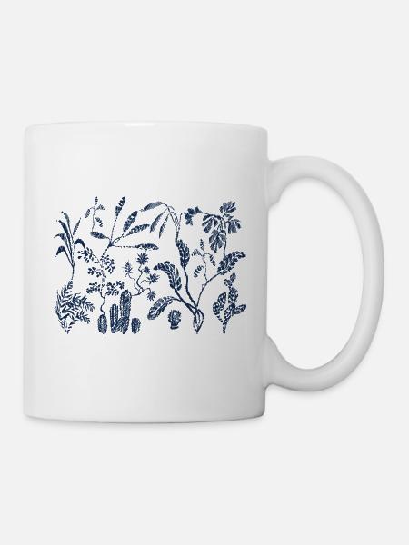 Dschungel - Tasse - Weiß