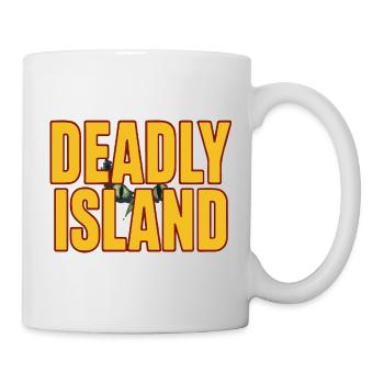 Island Fettgedruckter Text - Tasse - Weiß - Rechts