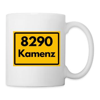 8290 SACHSEN 01917 KAMENZ ALTE POSTLEITZAHL PLZ - Tasse - Weiß - Rechts