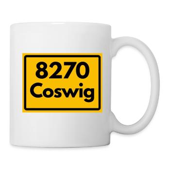 8270 SACHSEN 01640 COSWIG ALTE POSTLEITZAHL PLZ - Tasse - Weiß - Rechts