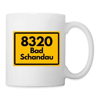 8320 SACHSEN 01814 BAD SCHANDAU ALTE POSTLEITZAHL  - Tasse - Weiß - Rechts