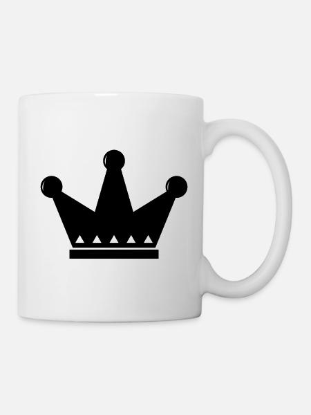 Krone - Tasse - Weiß