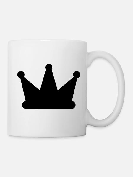 Krone - Tasse - Weiß