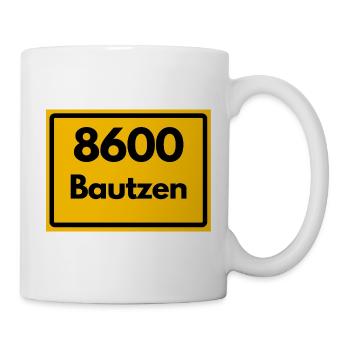 8600 02625 BAUTZEN SACHSEN 8600 ALTE POSTLEITZAHL  - Tasse - Weiß - Rechts