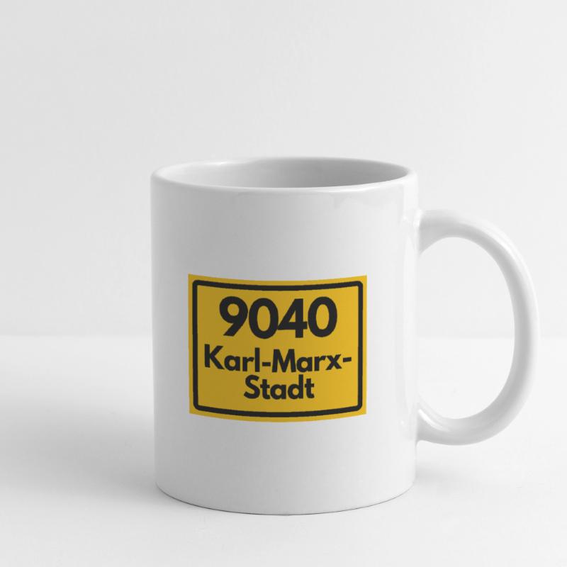 9040 POSTCODE SAXONY KARL MARX CITY OLD POSTCODE Mug