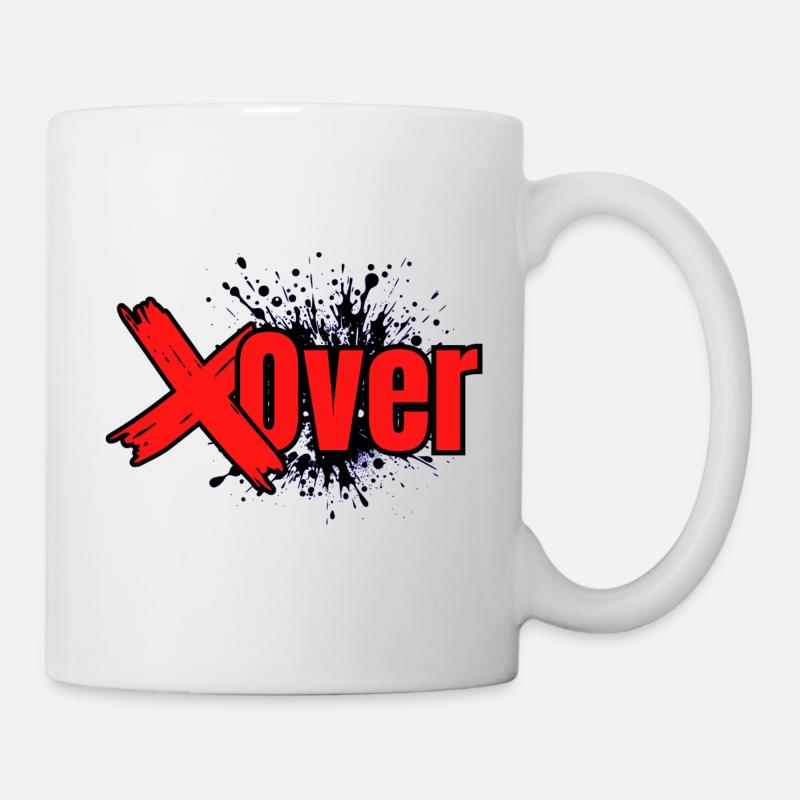 Xover Fusion Red - Mug - white