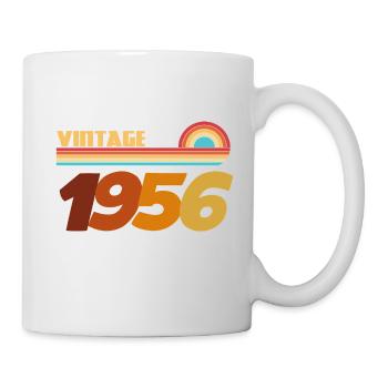 70 Years 1956 Rock Style T-Shirt - Mug - white - Right